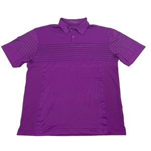 Nike Shirt Men's Size M Nike Golf Dri Fit Polo Performance Purple Lightweight **